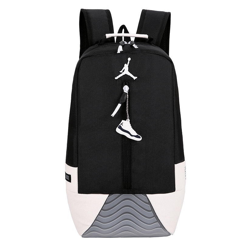 2019 Air Jordan Backpack Black White Grey